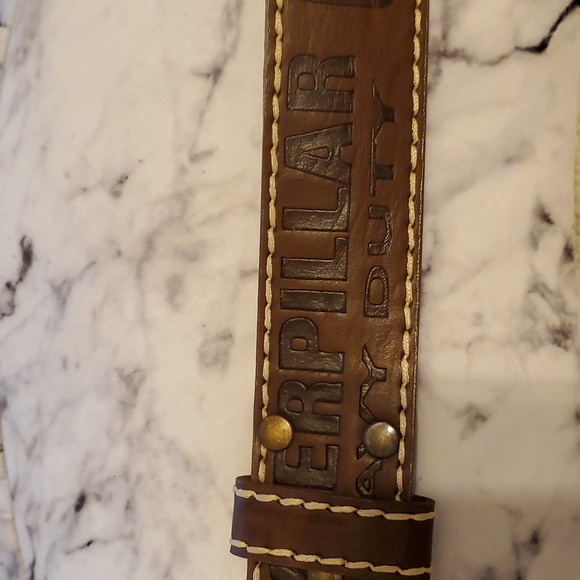 Caterpillar Leather Belt - Picture 5 of 11